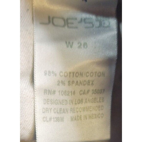 Joe's Jean Distressed Med Wash Bermuda Jean Shorts size 26 Pockets Casual - Picture 9 of 9